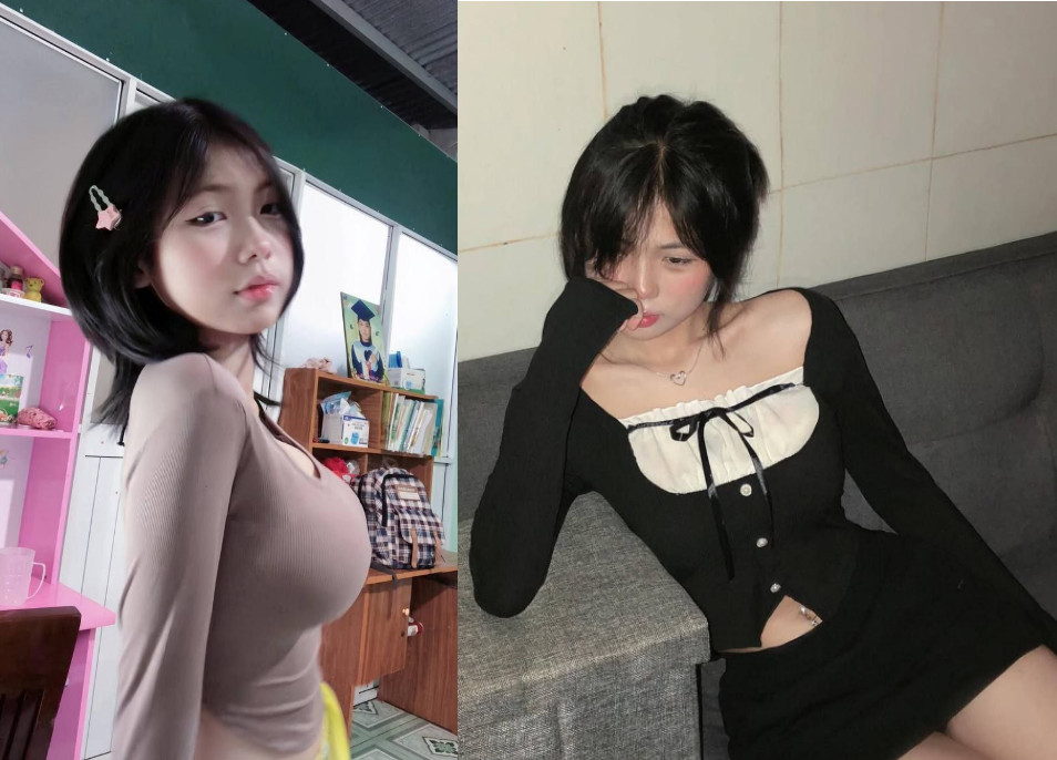 Em dáng ngon uốn éo khi được nện