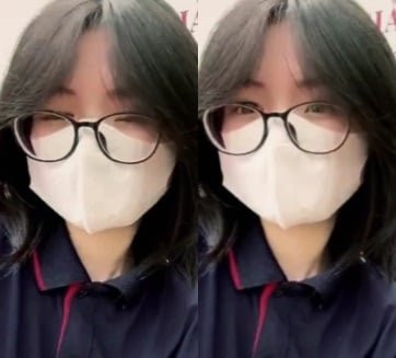 Em Gen Z Ngọc Lam kính cận cực kỳ dâm