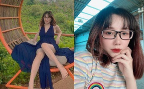 Gái xinh đeo kính địt cực sung