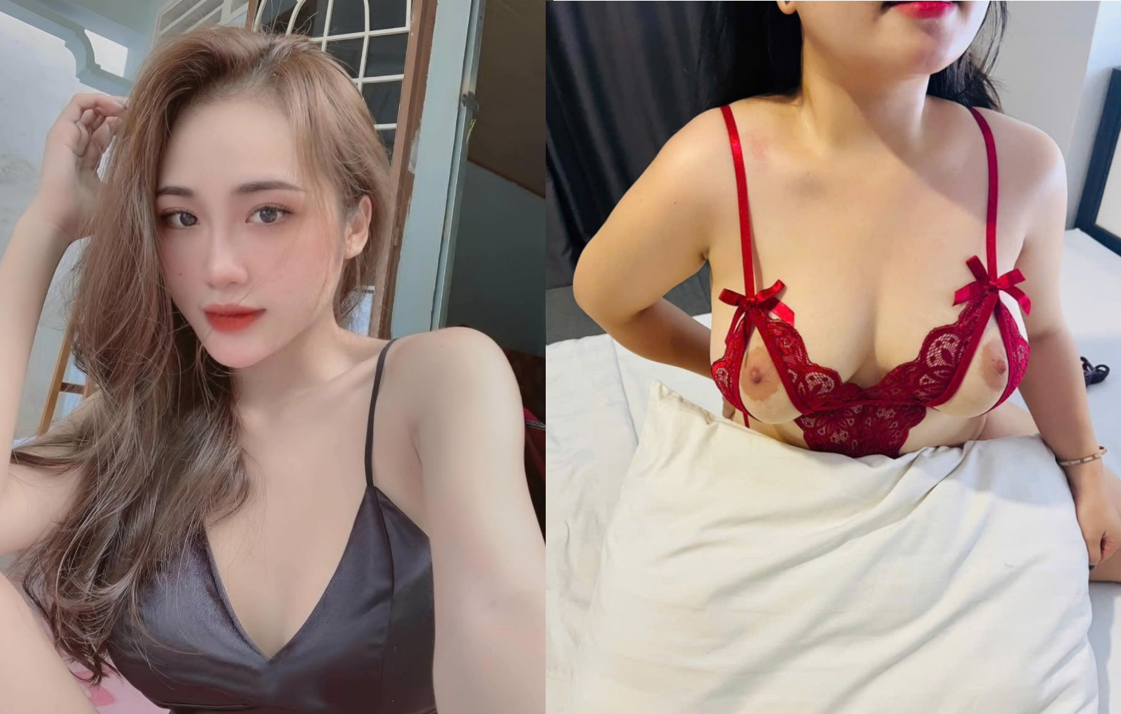 Vụng trộm ngủ với em gái ngực to